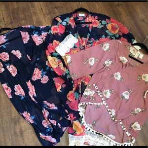 Bundle kimono tops